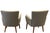 Danish Sofa and Armchairs in Gray Wool Fabric, 1960s, Set of 3 For Sale - Image 12 of 18