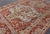 Tribal Square Antique Persian Bakhtiari Rug With Red Field and Ivory Medallion For Sale - Image 3 of 16