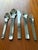 Late 20th Century Late 20th Century Mikasa Profile Japan Modernist Stainless Flatware Set 59 Pieces Service for 11+ For Sale - Image 5 of 12