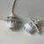 1990s Minimalist White Planet Orbit Bathroom Ceiling Lights by Jens Møller Jensen for Louis Poulsen, 1990s, Set of 2 For Sale - Image 5 of 7