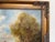 Josef Benda (German b.1937) Large Oil on Canvas Painting Landscape Gold Frame For Sale In Jacksonville, FL - Image 6 of 8