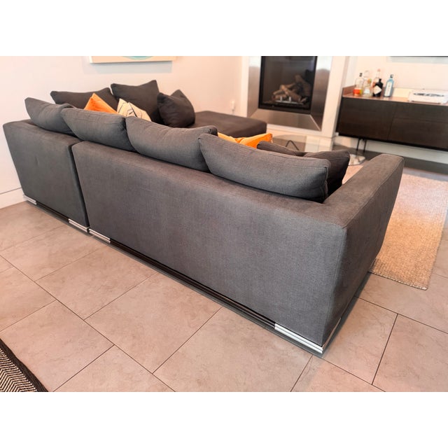Gray Nathan Anthony Architecte Sectional For Sale - Image 8 of 13