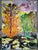 Textile Linda Clerget, Autumn Impressions in Sully-Sur-Loire, Acrylic For Sale - Image 7 of 8