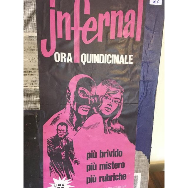 Black Ermete Lancini, Abstract Collage, 1960s, Mixed Media For Sale - Image 8 of 18