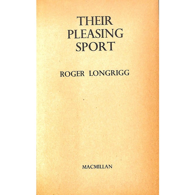 LONGRIGG, Roger [206] pp. Macmillan 1975 8" x 5 1/4"