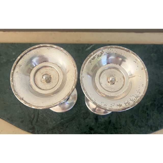 Swid Powell Candlesticks, Designed by Stern, Italian- Set of 2, C. 1980's For Sale - Image 11 of 12