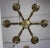 French French Bronze Six Armed Chandelier For Sale - Image 3 of 12