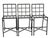A set of three Castelle Marquis Aluminum Patio Bar Stools. Cast Aluminum Frame Manufactured in Costa Rica These retail for...