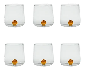 Bilia Tumbler in Golden Yellow - Set of 6