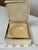 Vintage Alabaster Trinket Box Cream Floral Violet Italy Square Stone For Sale - Image 13 of 16