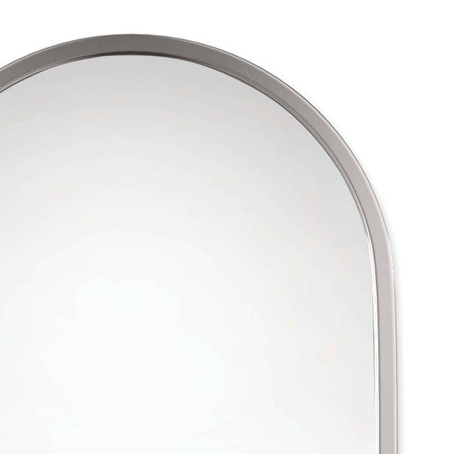 Traditional Regina Andrew Canal Mirror, Polished Nickel For Sale - Image 3 of 7