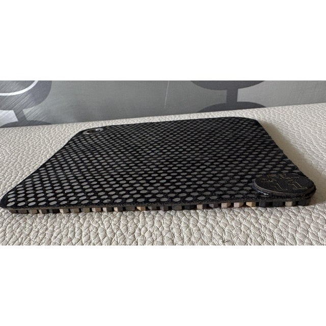 Italian Studded Leather Swatch No 11 From 2026-2027 Collection For Sale In Kansas City - Image 6 of 6