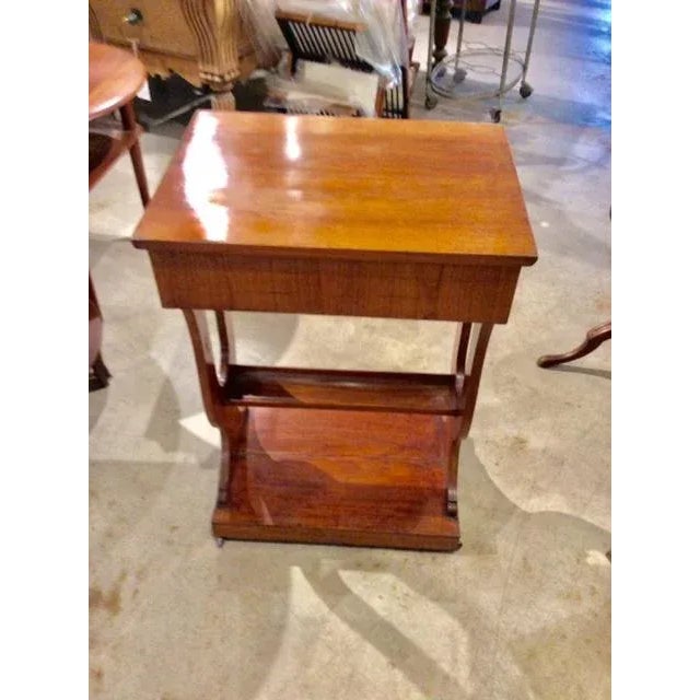 Late 19th Century Late 1800's French Lift Top Vanity Table For Sale - Image 5 of 7