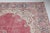 Vintage Handmade Turkish Rug – Red Medallion With Cream Corners & Floral Scrollwork -6' 9'' X 10' 6'' For Sale - Image 4 of 11