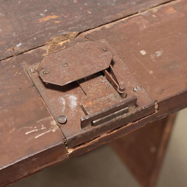 Brown Antique Neo-Renaissance Cabinet in Wood For Sale - Image 8 of 10