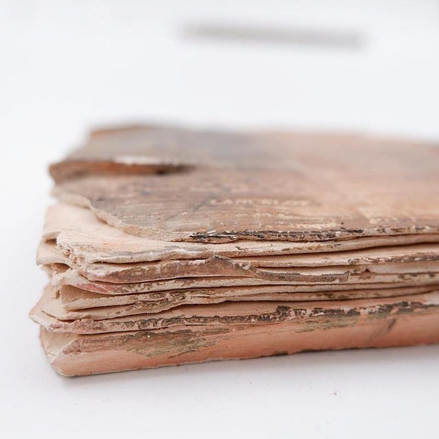 Terracotta Fond dAtelier Books from N.Lebrun, Belgium, 1980s, Set of 3 For Sale - Image 4 of 16