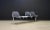 The bench was made in the 1960s, Danish production. The structure is made of chrome-plated metal. The seats have been...