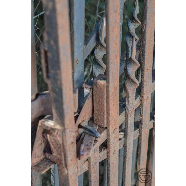 Black Cemetary Gate, France, 19th Century For Sale - Image 8 of 11