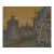 Antique Monumentscastles Architectural Monuments Oil Painting Original Soviet Art Ukrainian Artist Gorbachchenko A. 75-90 For Sale