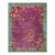 Rectangle Purple 1920s Antique Room Size Chinese Wool Art Deco Knotted Rug For Sale