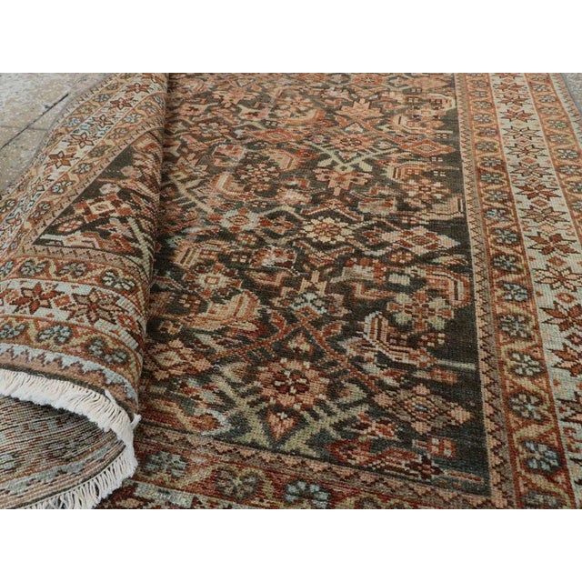 Galerie Shabab Collection Mid-20th Century Persian Malayer Rug For Sale In New York - Image 6 of 6
