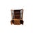 Mid 20th Century Modern China Cabinet With Walnut Finish by Halle Bros For Sale In Naples, FL - Image 6 of 11