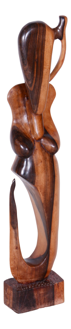African Sculpture in Lacquered Wood, 1920s