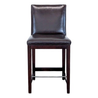 Room & Board Ava Leather Counter Stool For Sale