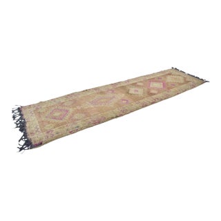 Vintage Kurdih Anatolian Kitchen Runner Rug For Sale