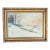 Early 20th Century American Luminist Winter Landscape Painting by William Van Zandt For Sale