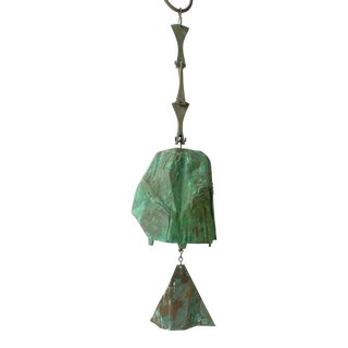 Vintage Paolo Soleri Sand Cast Bronze Cosanti Windbell, Circa 1970s For Sale
