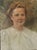 Heinrich Pforr, Portrait of Irene Claus, née Rode, Oil Painting on Canvas For Sale - Image 12 of 12