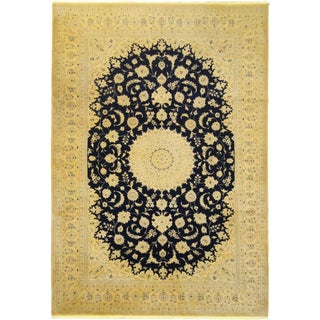 Middle Eastern Hand-Knotted Rug For Sale