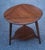 Late 20th Century Federal Style Solid Stained Cherry Triangular Drop-Leaf Side Table For Sale In Washington DC - Image 6 of 6