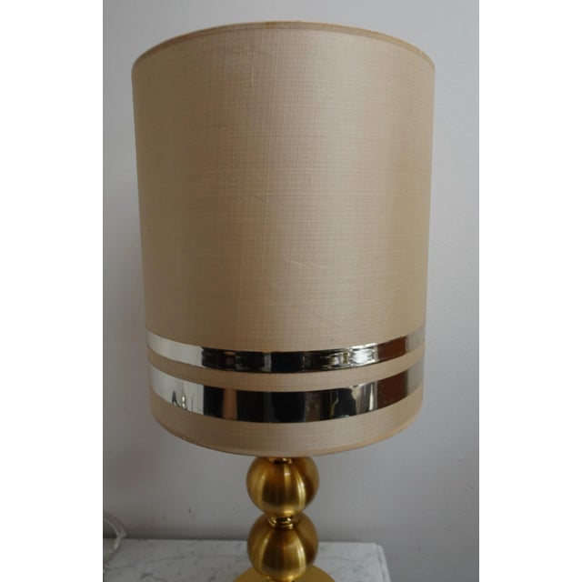 Gilded Ball Table Lamp by Boulanger from Boulanger, 1970s For Sale - Image 16 of 18