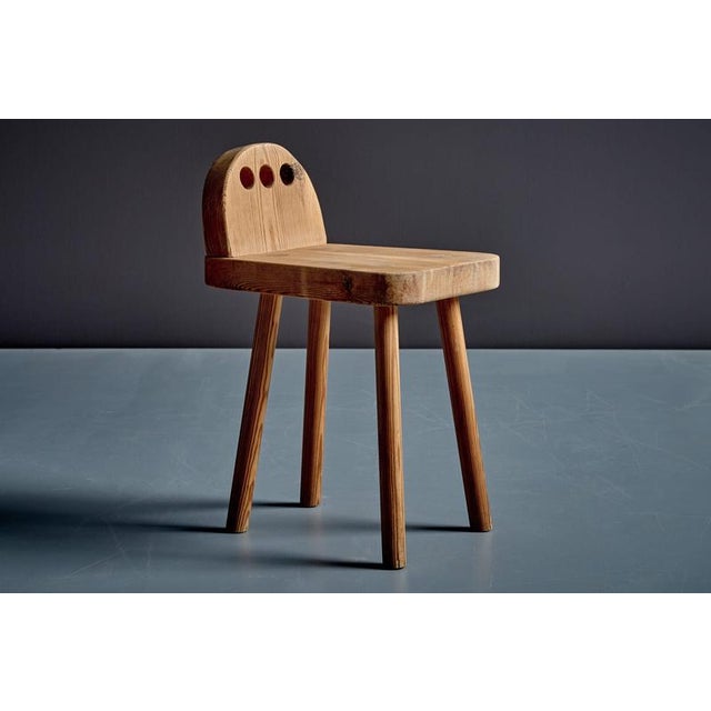 1960s Scandinavian Pine Sauna Stool, Finland, 1960s For Sale - Image 5 of 11