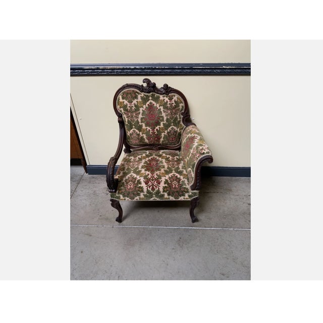 Antique Louis XV Armchair, 1890 For Sale - Image 13 of 13