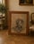 Important Charcoal Drawing on Paper Portrait of a Woman with a Glass Signed and Dated 1947, 1920s, Charcoal For Sale - Image 4 of 6