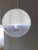 Metal Contemporary Vanished White Sphere in Murano Glass Pendant Light For Sale - Image 7 of 12