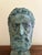 20th Century Grand Tour Neoclassical Bronze Verdigris Bust of Plato on Stand For Sale - Image 4 of 10