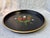 Metal Vintage Strawberry Tole Round Tray For Sale - Image 7 of 17