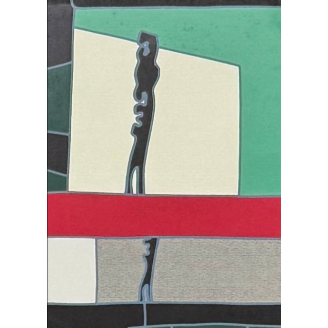 Ugo Nespolo B. 1941: The Spectacle of Barnum and Bailey, a Serigraph For Sale - Image 10 of 13