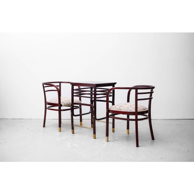 Small Antique Art Nouveau Table by Marcel Kammerer for Thonet, 1905 For Sale - Image 10 of 18