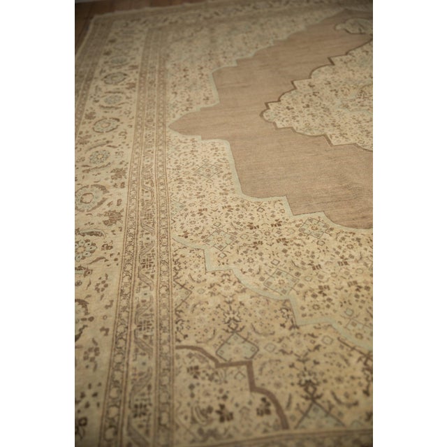 Antique Fine Distressed Tabriz Carpet - 10'2" x 13'4" For Sale - Image 14 of 16