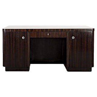 Art Deco or Bauhaus 138/995 Desk by Bruno Paul for Deutsche Werkstätten Hellerau, 1930s For Sale