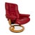 Set of Mayfair Recliner Lounge Chair and Ottoman from Stressless For Sale - Image 4 of 18