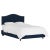 Textile Ashland Bed in Ink Classic Velvet, Queen For Sale - Image 7 of 7