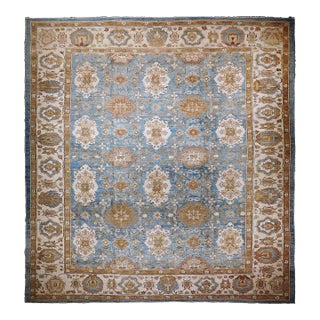 Hand Knotted Rug. For Sale