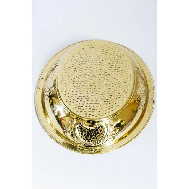 Hammered Jugendstil Fruit Bowl, 1910 For Sale - Image 4 of 7