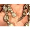 Late 20th Century Bochic "Orient" Vintage Natural Rose Cut Diamond Necklace Set in 18K Gold Over Silver For Sale - Image 16 of 18
